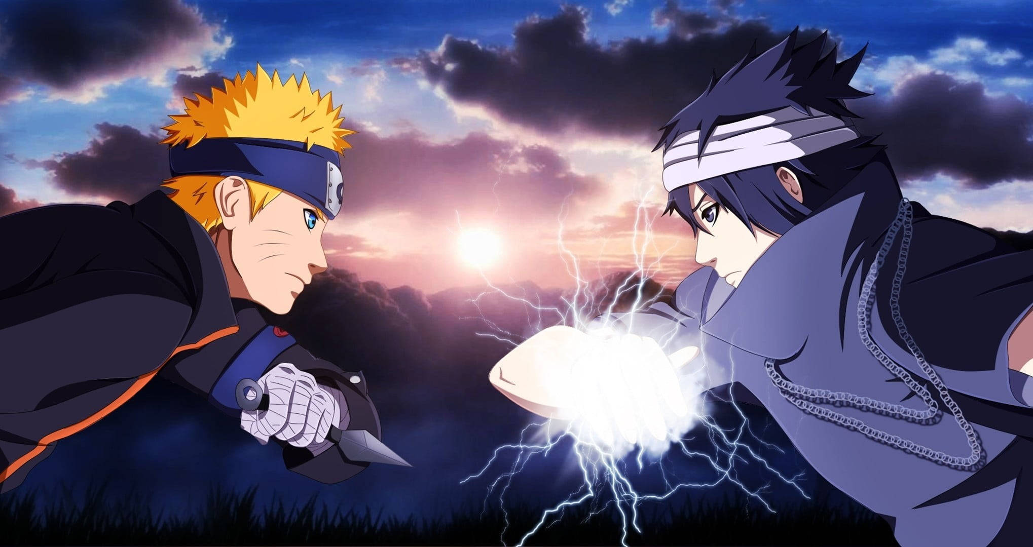 Naruto Live Naruto Harap-Harapang Laban kay Sasuke Wallpaper
