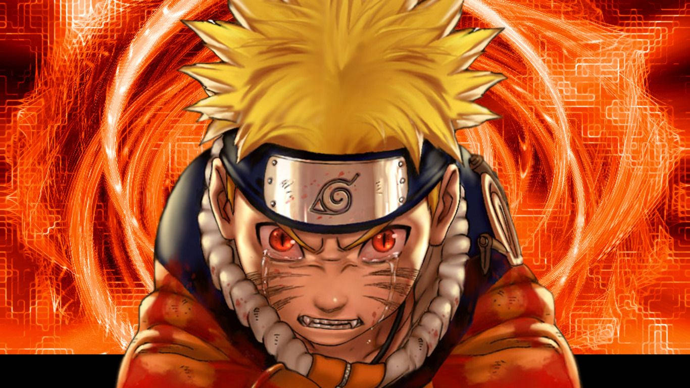 Naruto na Galit at Umiiyak Wallpaper