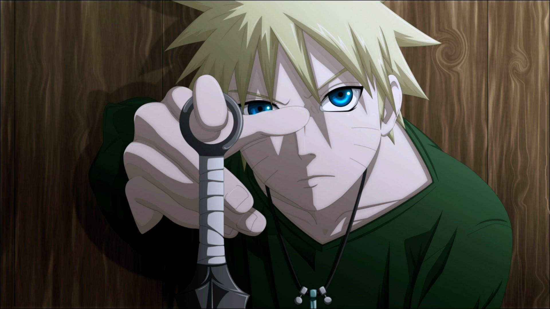 Naruto na May Asul na Mata Wallpaper