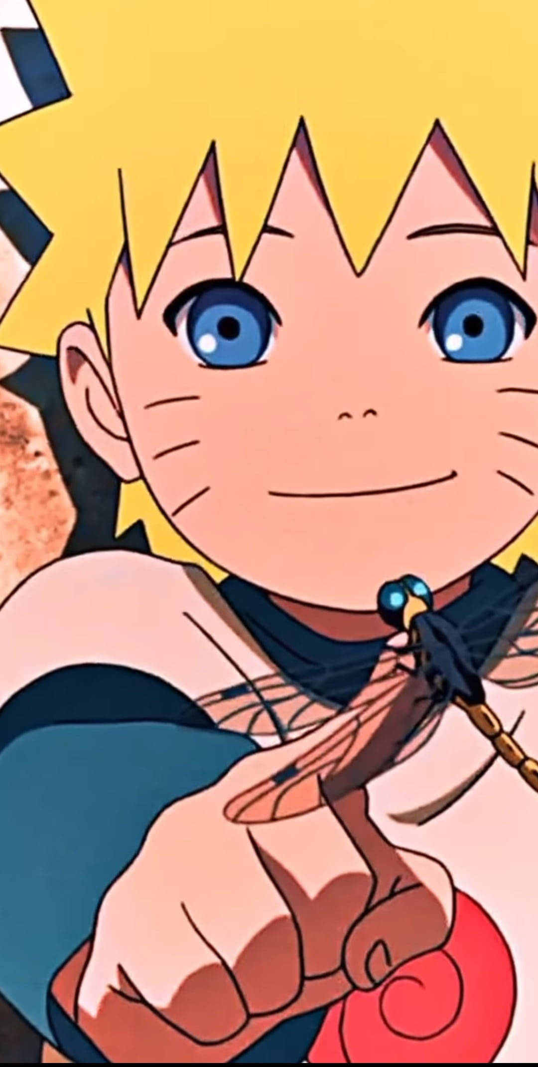 Naruto na Nakatutuwang May Tutubi Wallpaper