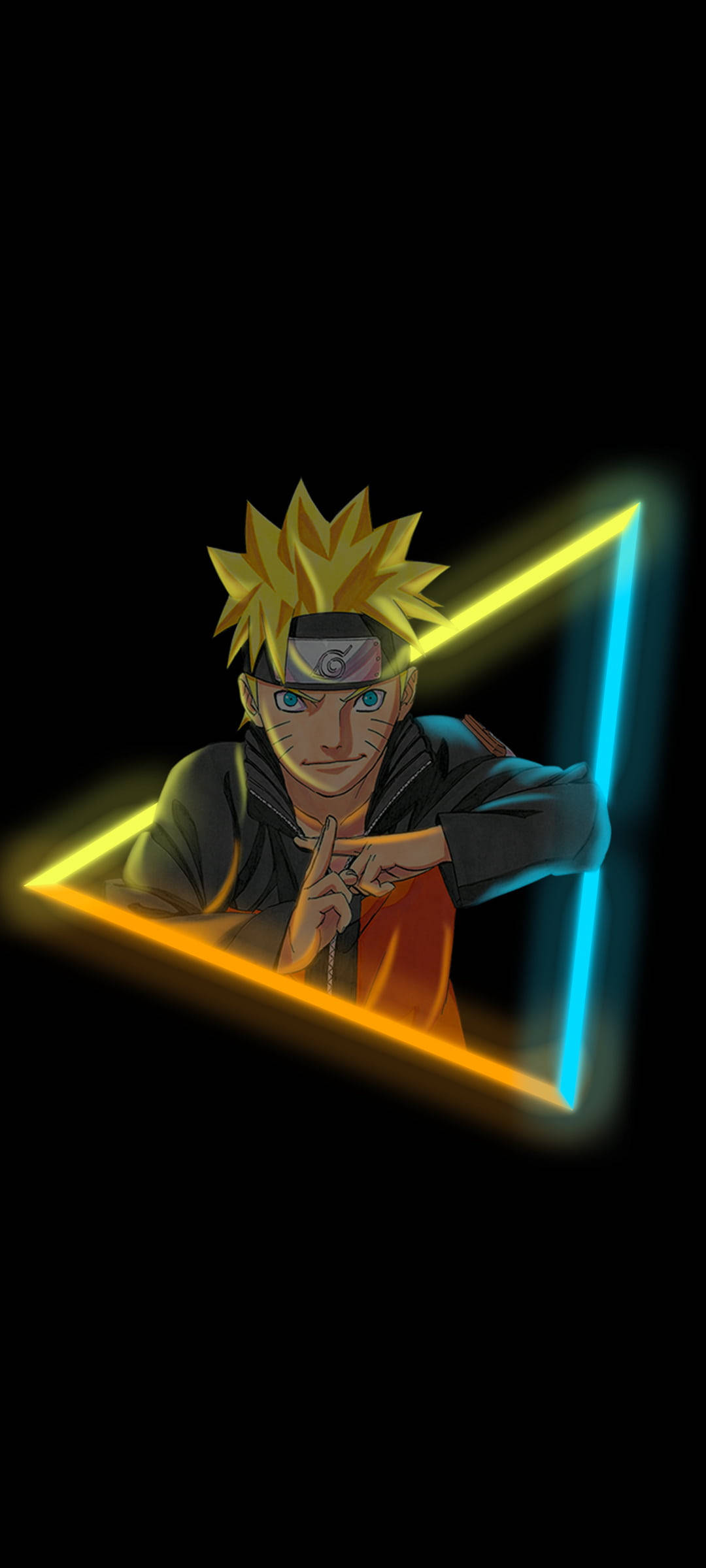 Naruto Neon Aesthetic iPhone Wallpaper