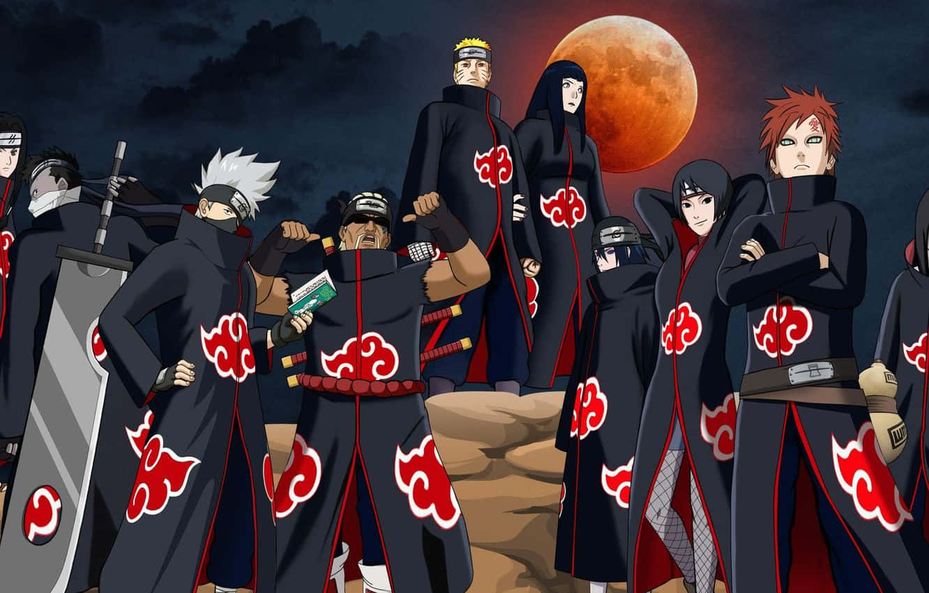 Naruto Shippuden Manga Anime Mga Miyembro ng Akatsuki Wallpaper