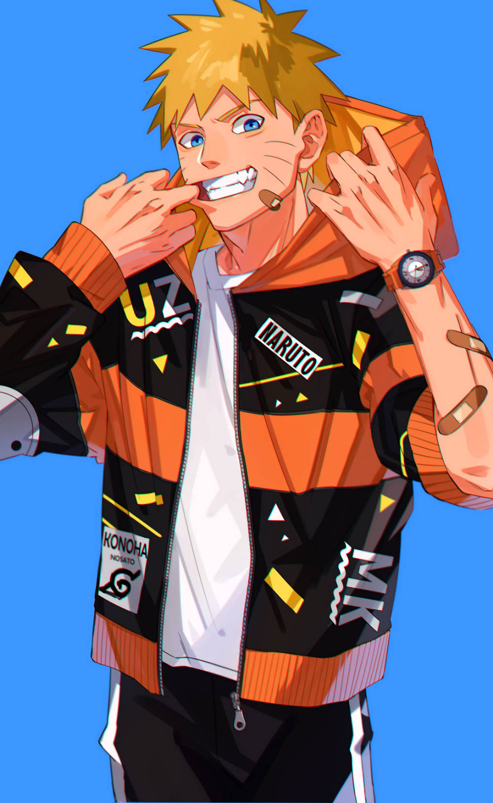 Naruto Swag sa Streetwear Hoodie Wallpaper