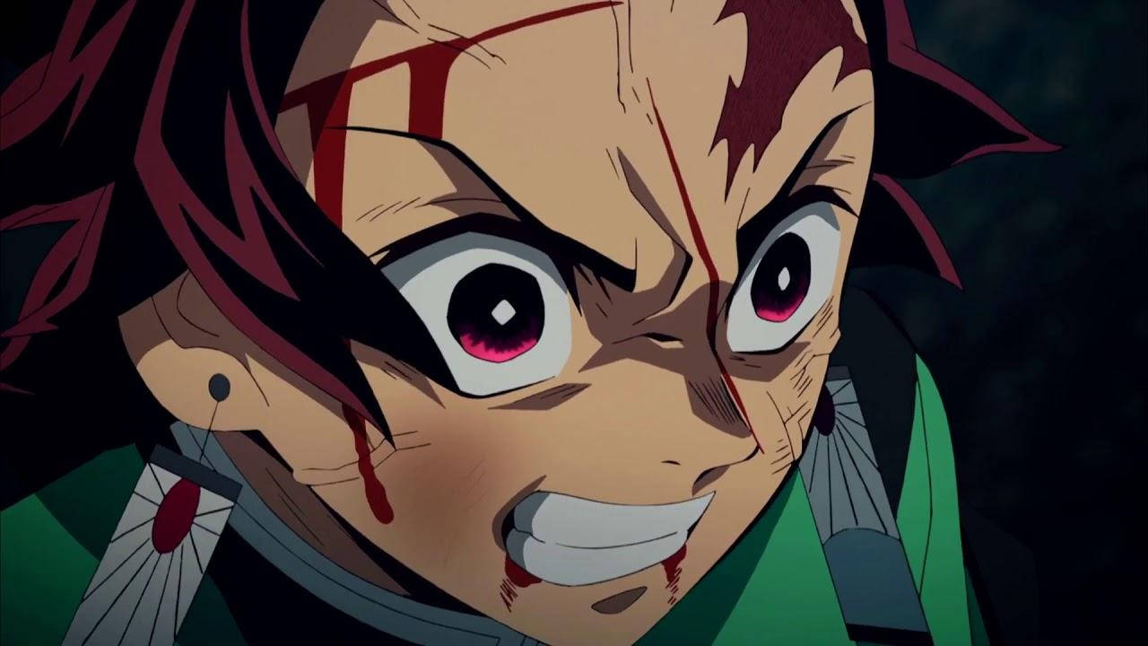 Nasugatan si Tanjiro ng Demon Slayer Wallpaper