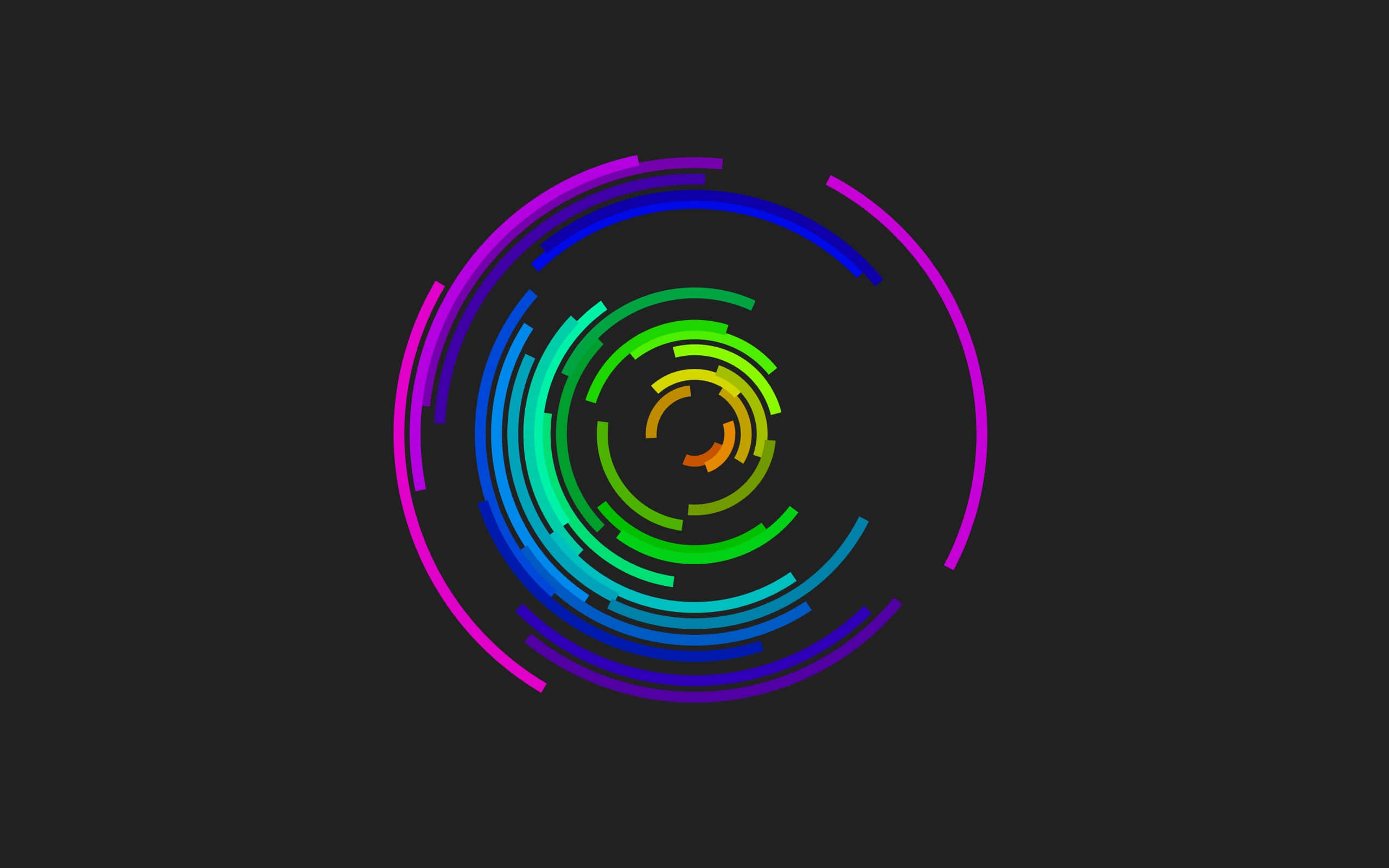 Natatanging minimalistang background na may abstract na mga guhit Wallpaper