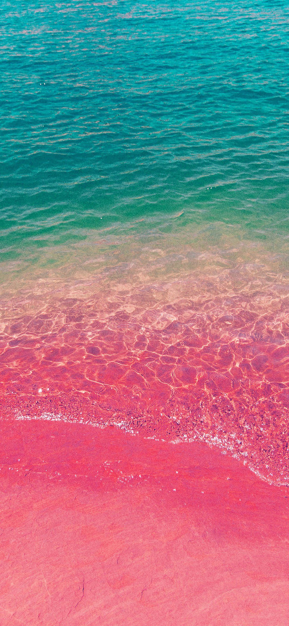 Natupad ang Pangarap sa Bakasyon sa Isla sa iOS Beach Wallpaper