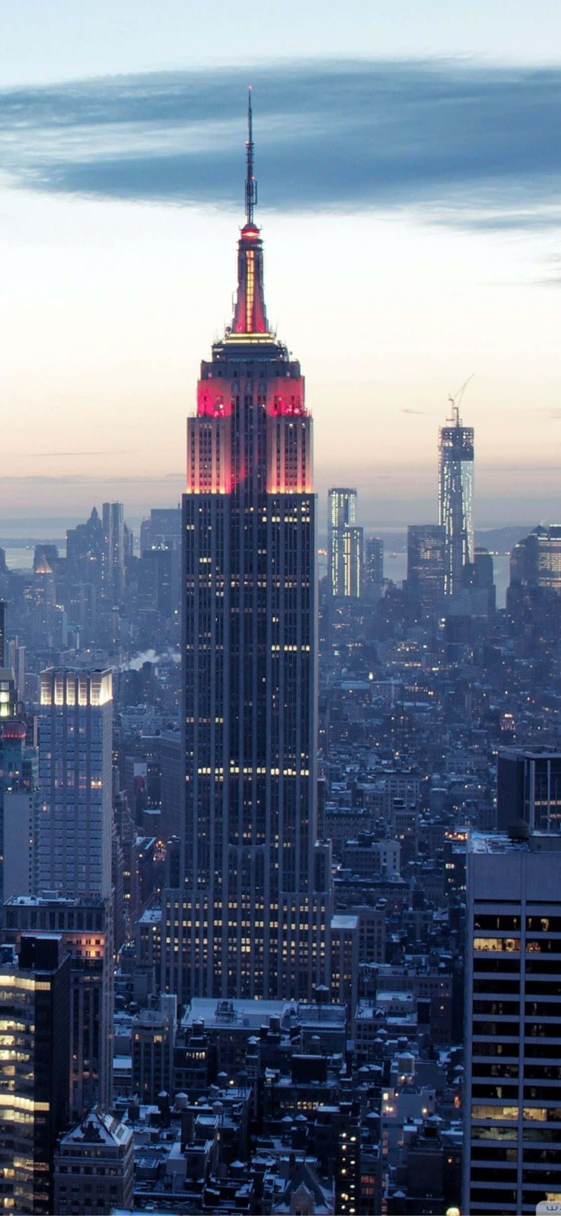 Ang kalikasan ay nakikipagtagpo sa metropolitan sa NYC Wallpaper