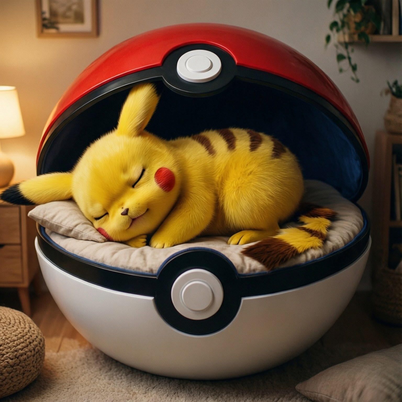 Natutulog na Pikachu Wallpaper