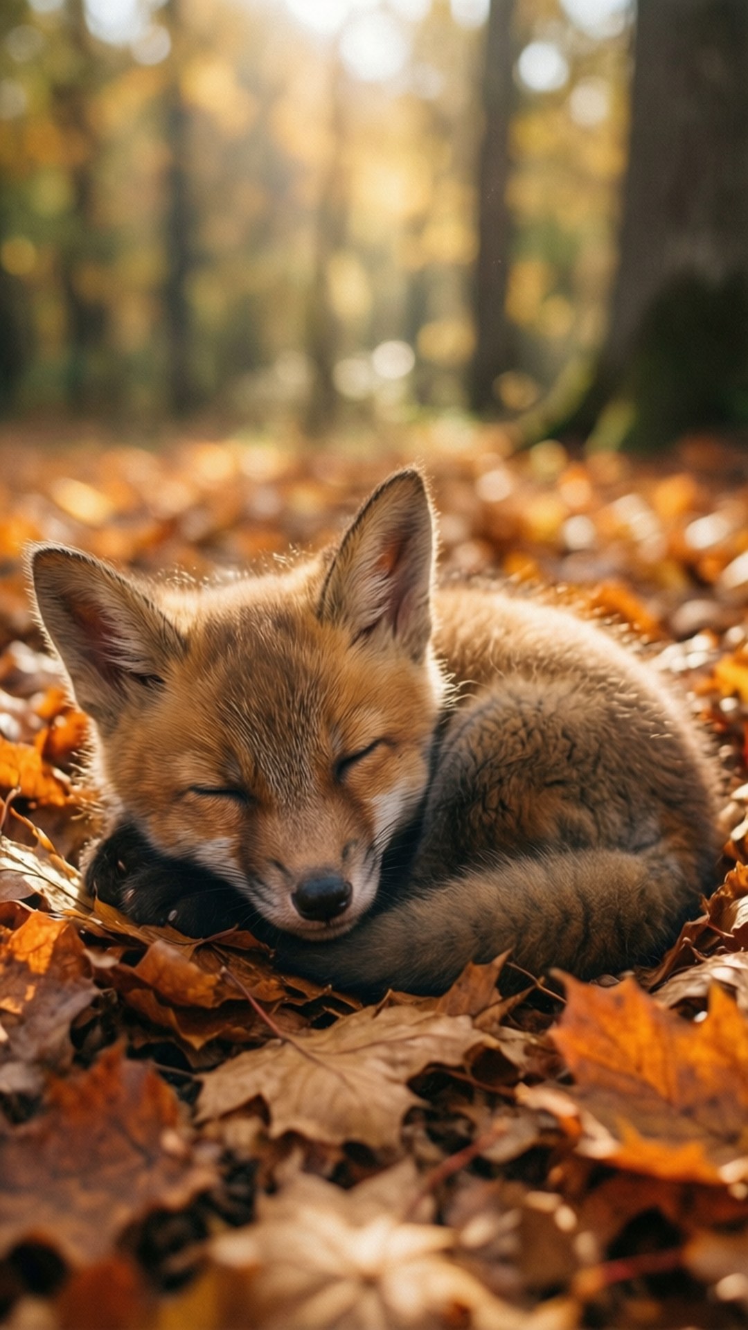 Natutulog na Soro Wallpaper