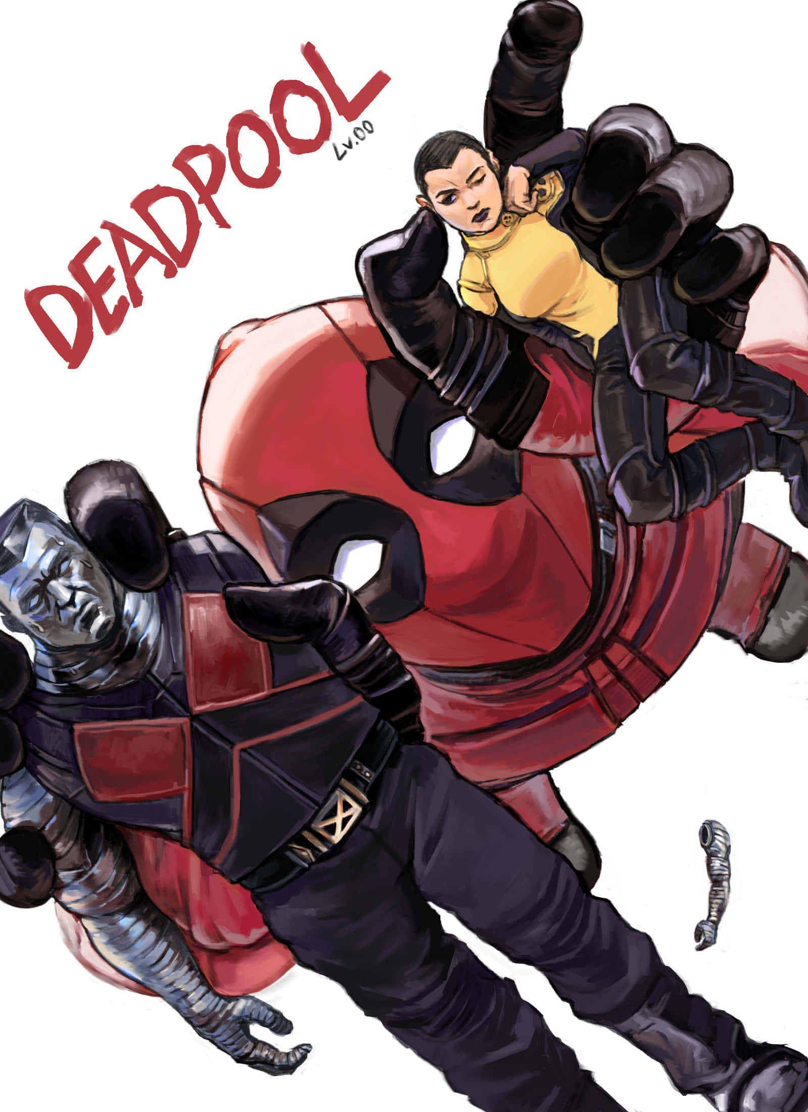 Negasonic Teenage Warhead sa Aksyon Wallpaper