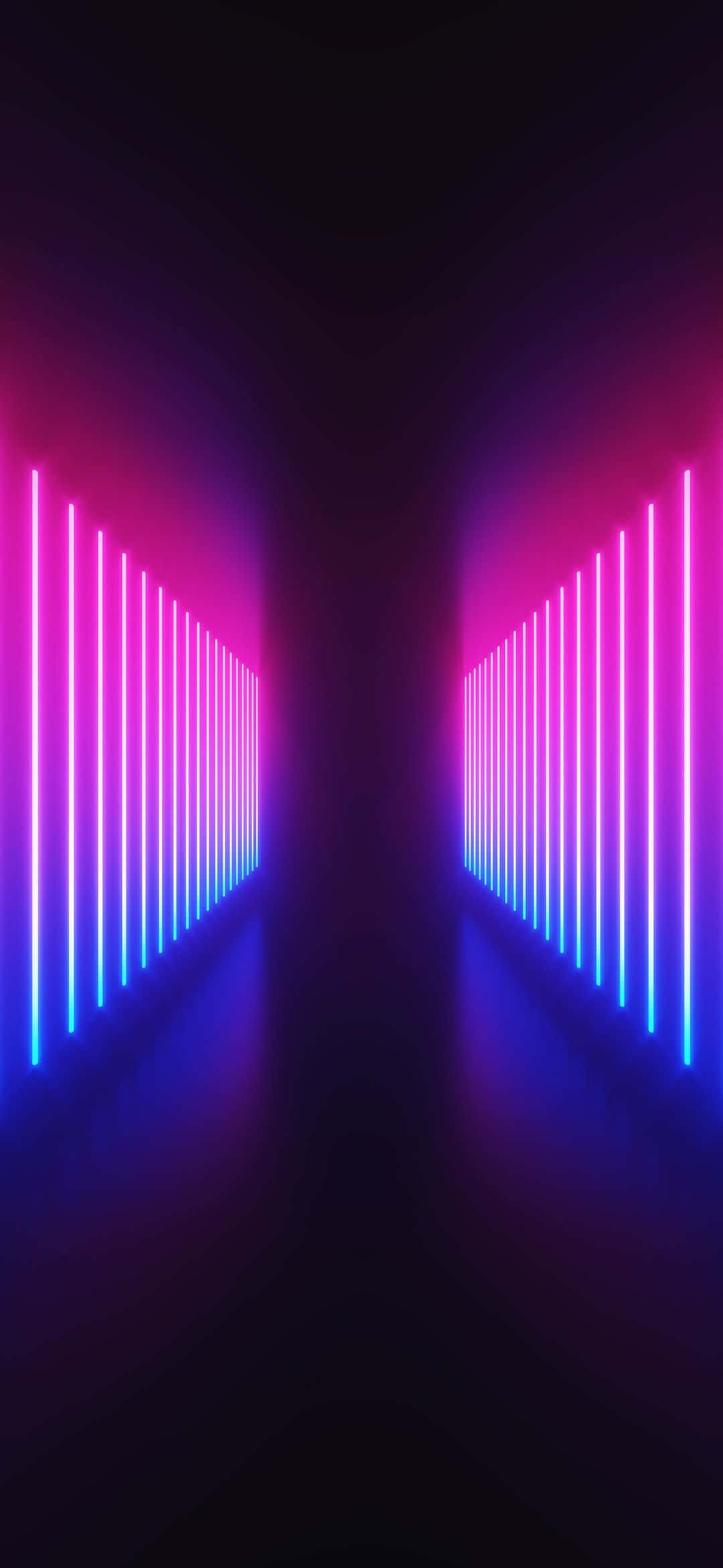 Neon Gradient Futuristic Sci-fi Path Picture Wallpaper