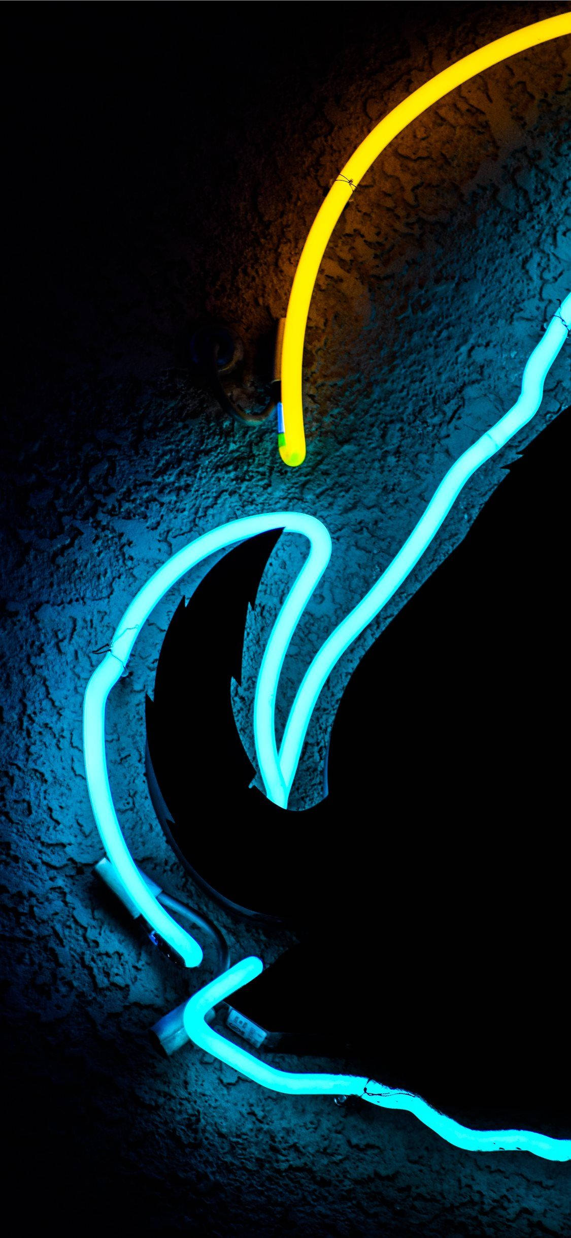 Neon Lights iPhone 11 Pro Max Wallpaper