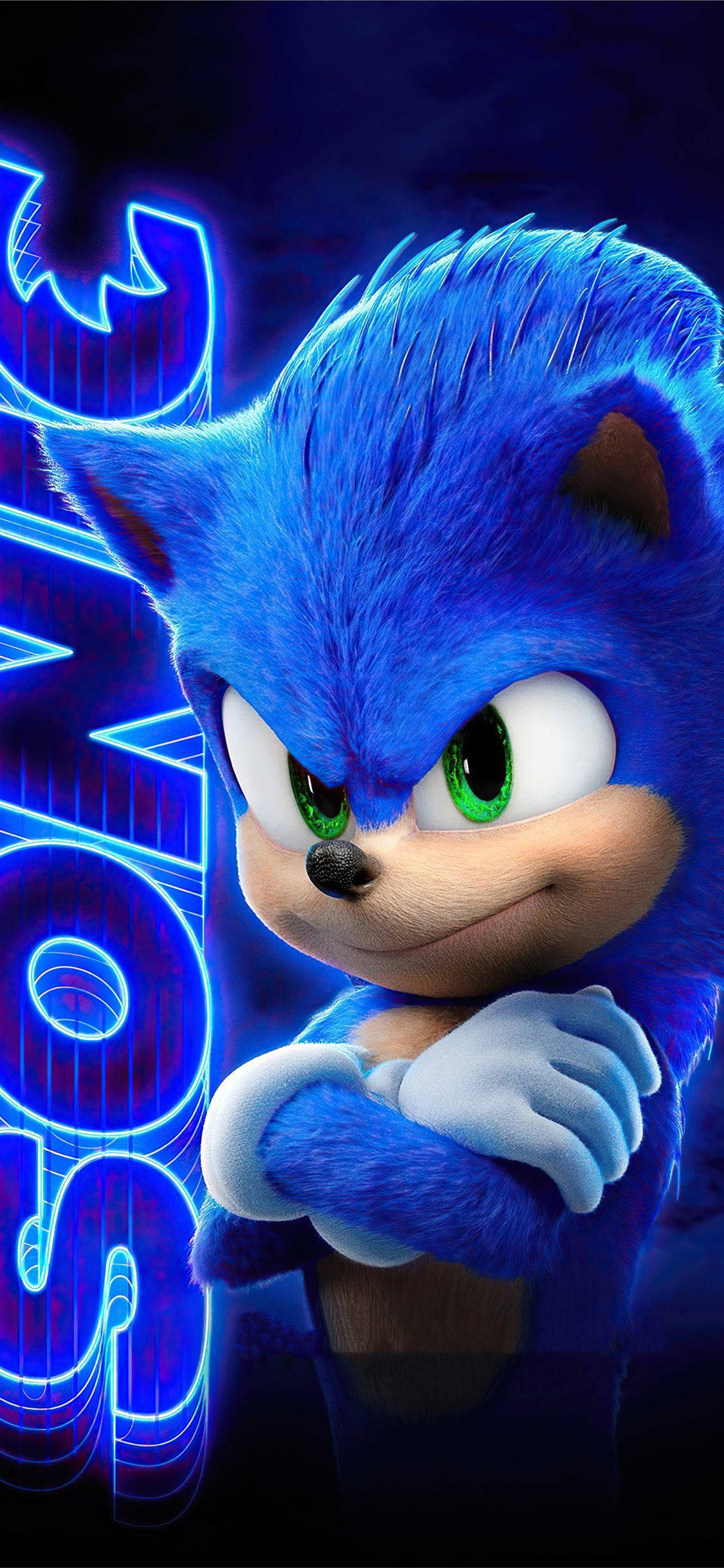 Neon Mobile ng Sonic The Hedgehog Wallpaper