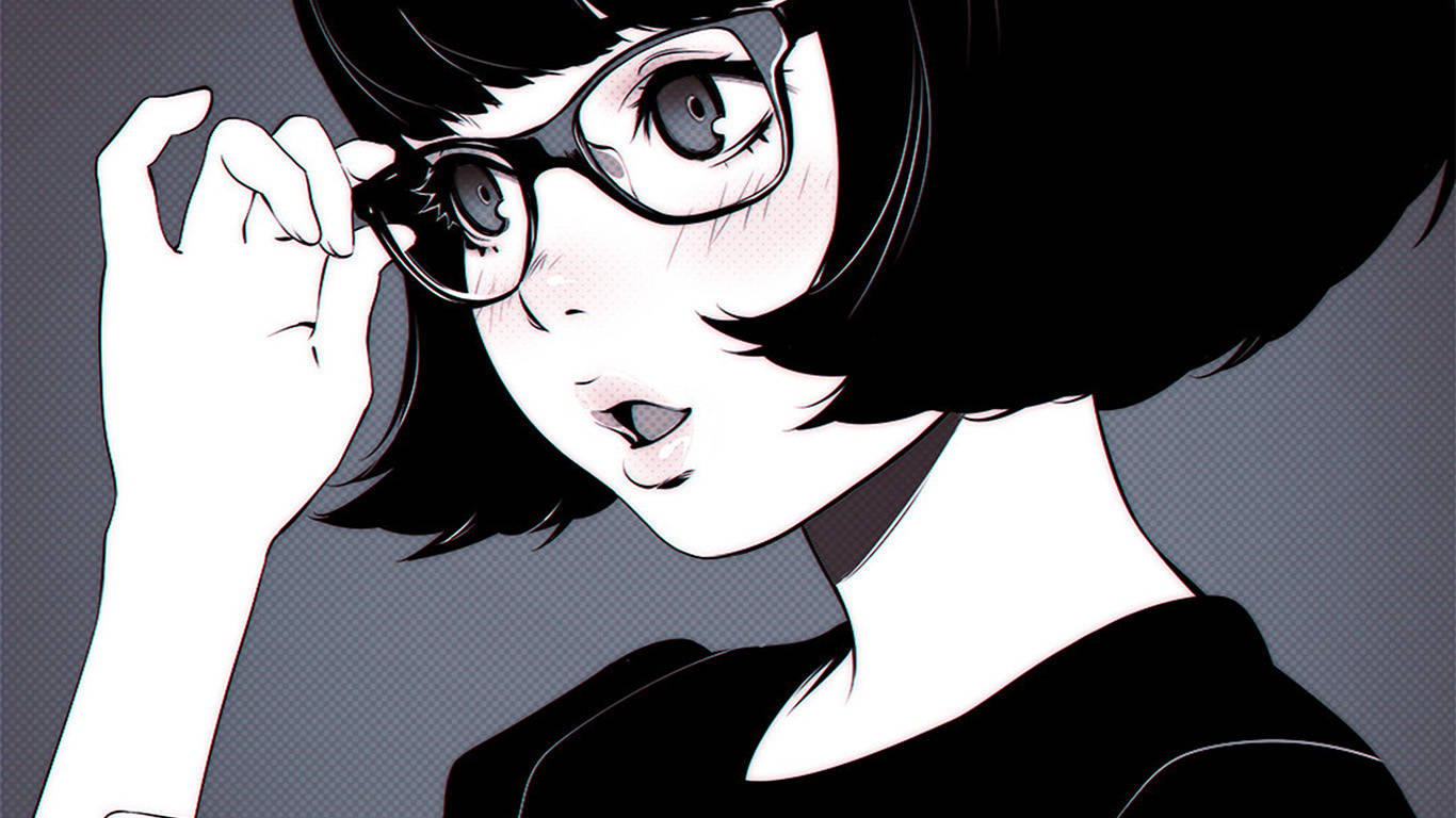 Nerdy na Babae na Edgy Anime Pfp Wallpaper