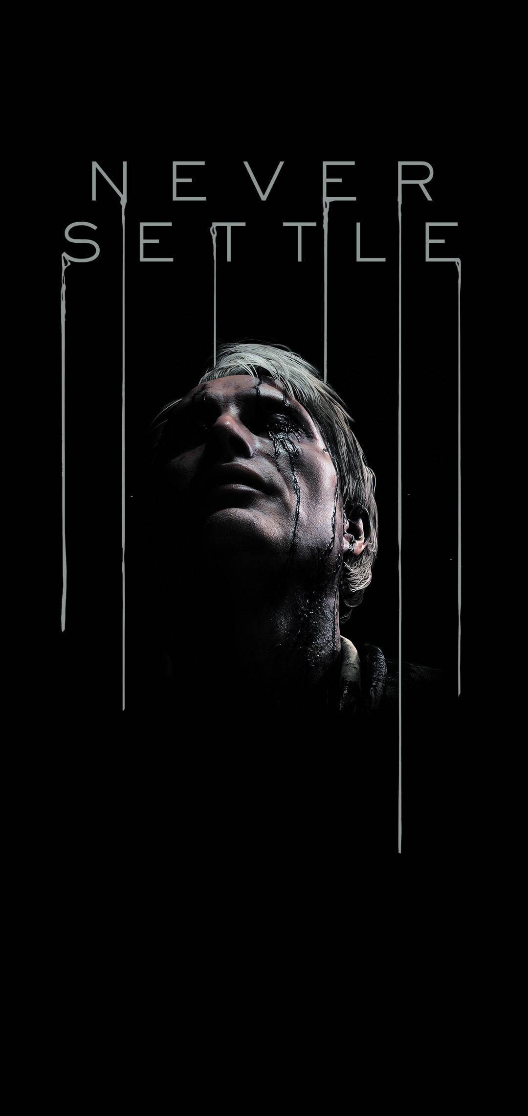 Never Settle Death Stranding Wallpaper
