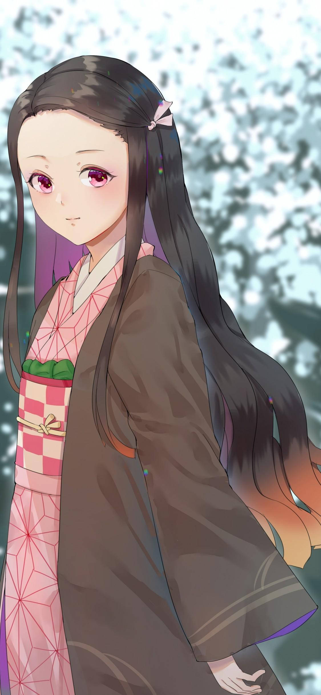 Ipinapakita ni Nezuko ang kanyang demonyong side sa pamamagitan ng isang makapangyarihang bagong iPhone Wallpaper