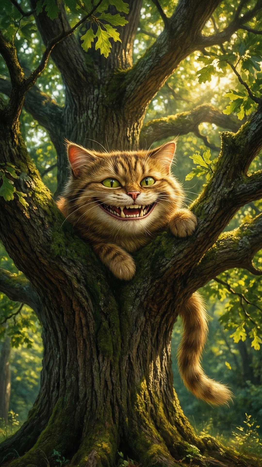 Ngiti ng Puno Wallpaper