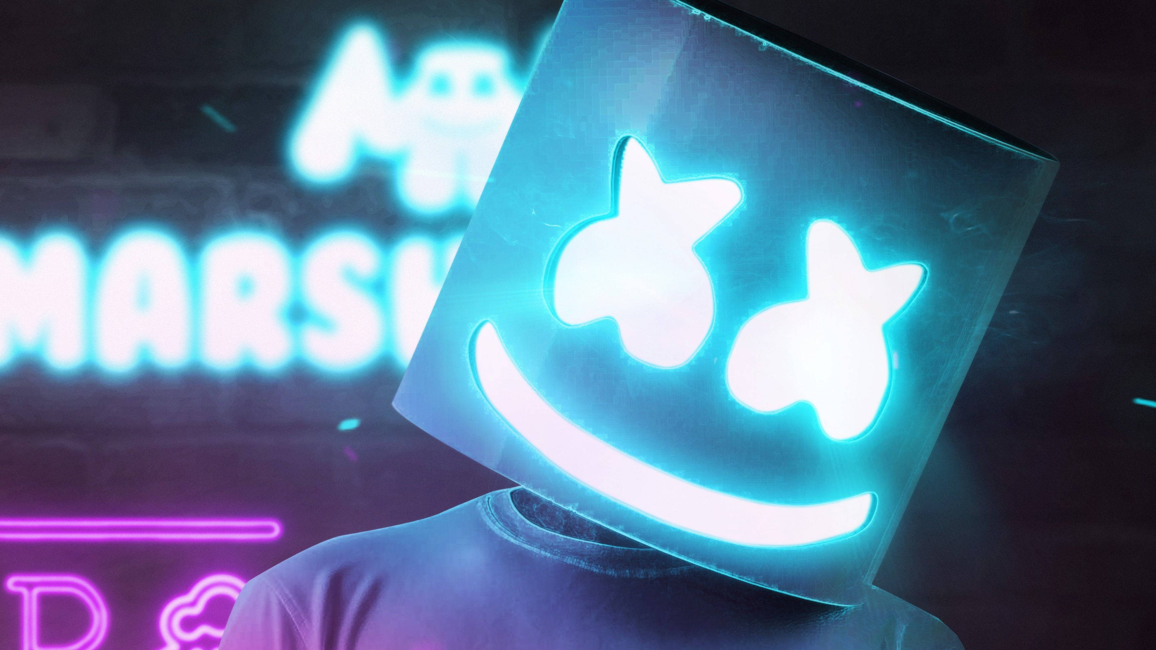 Ngiting Neon na Nasa Kahon Wallpaper