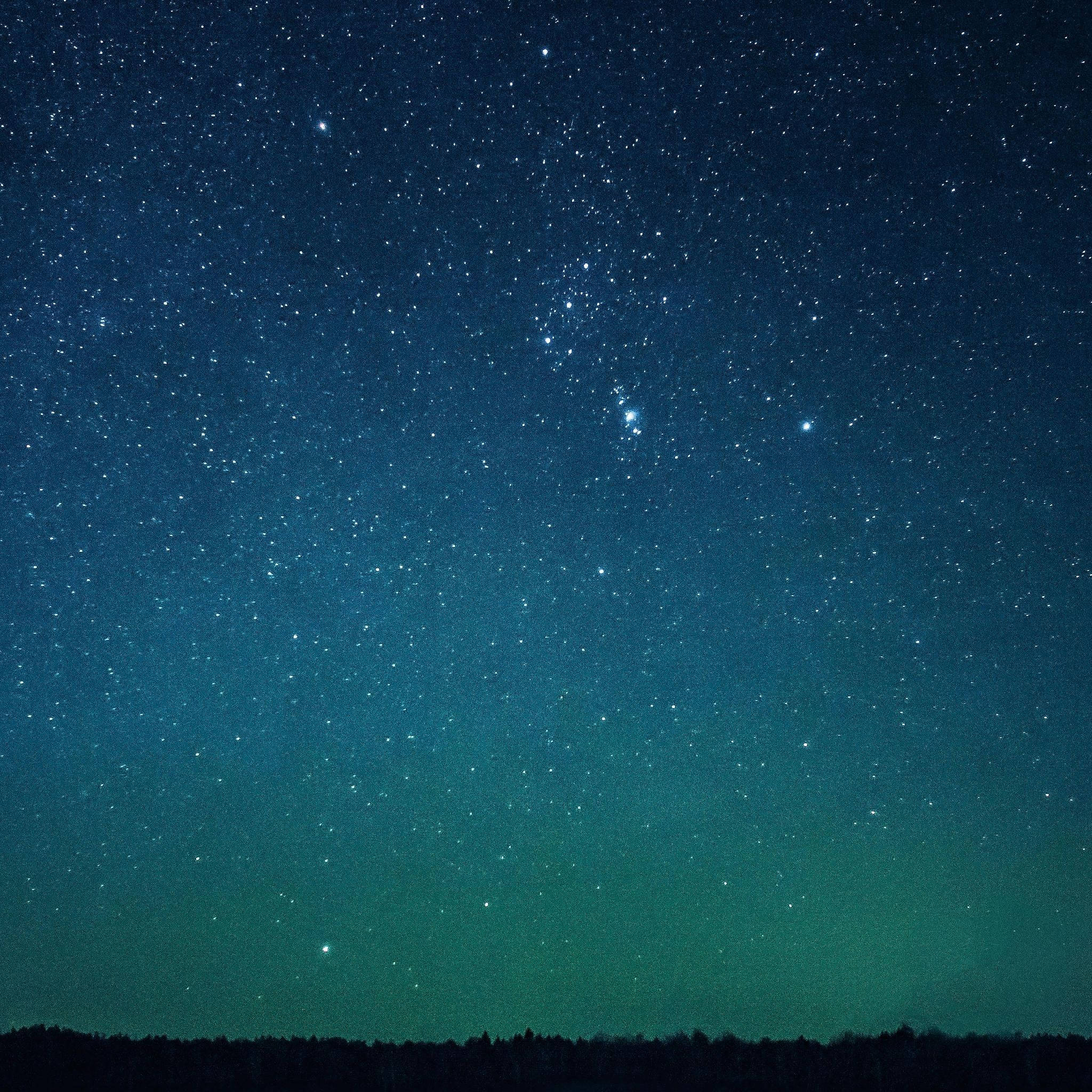 Night Sky Stars iPad Wallpaper