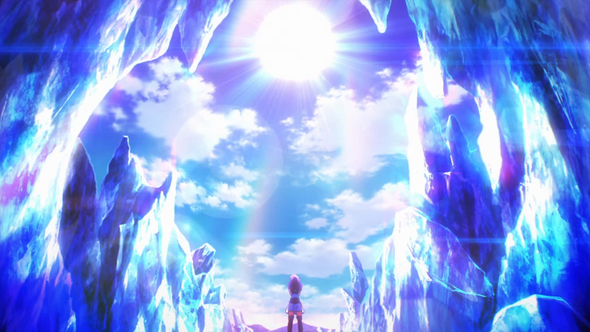 No Game No Life Maliwanag na Sikat ng Araw na Larawan Wallpaper