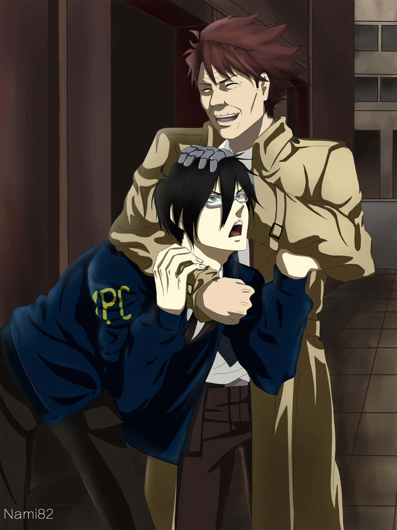Nobuchika Ginoza mula sa Psycho-Pass Wallpaper
