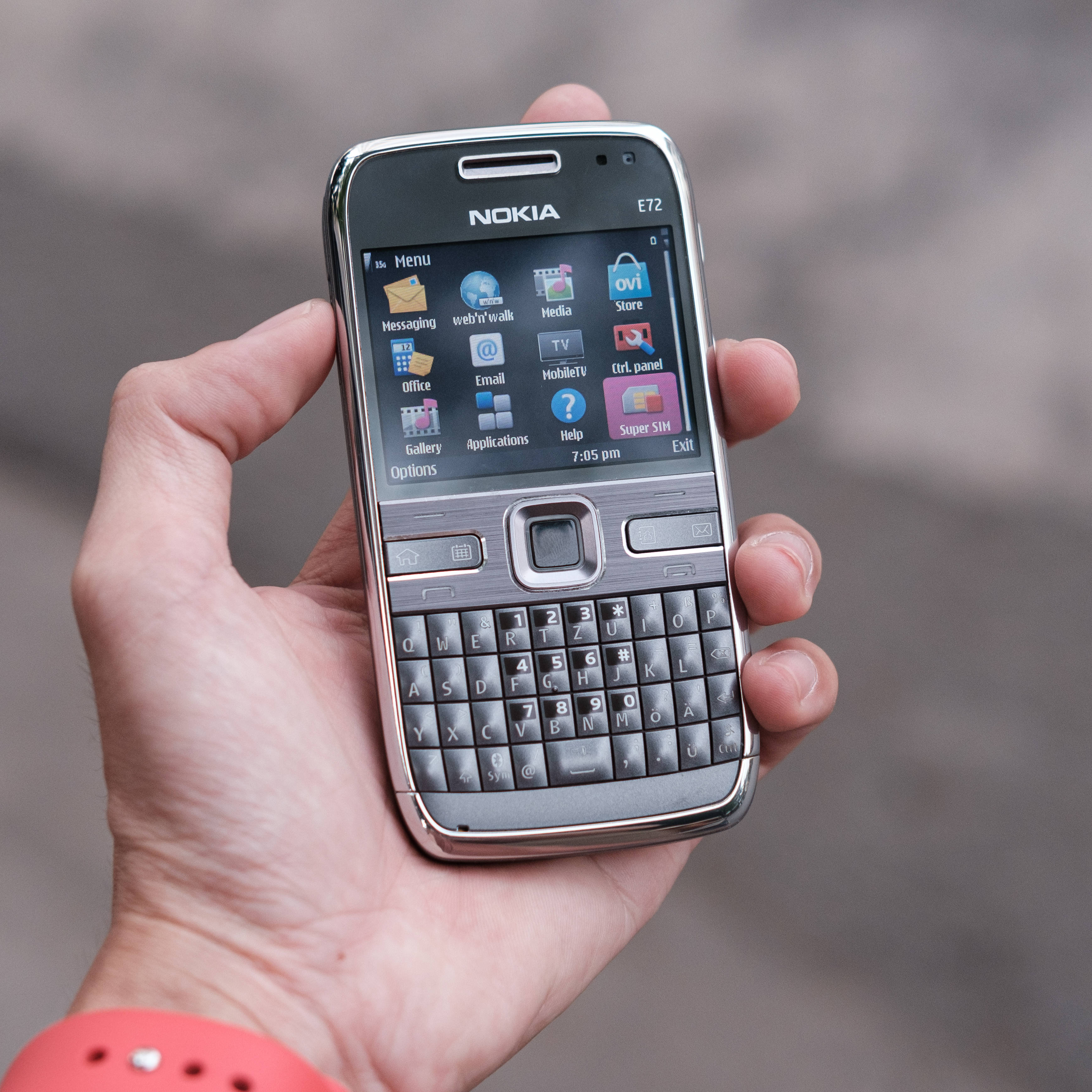 Nokia E72 Keypad Phone Wallpaper