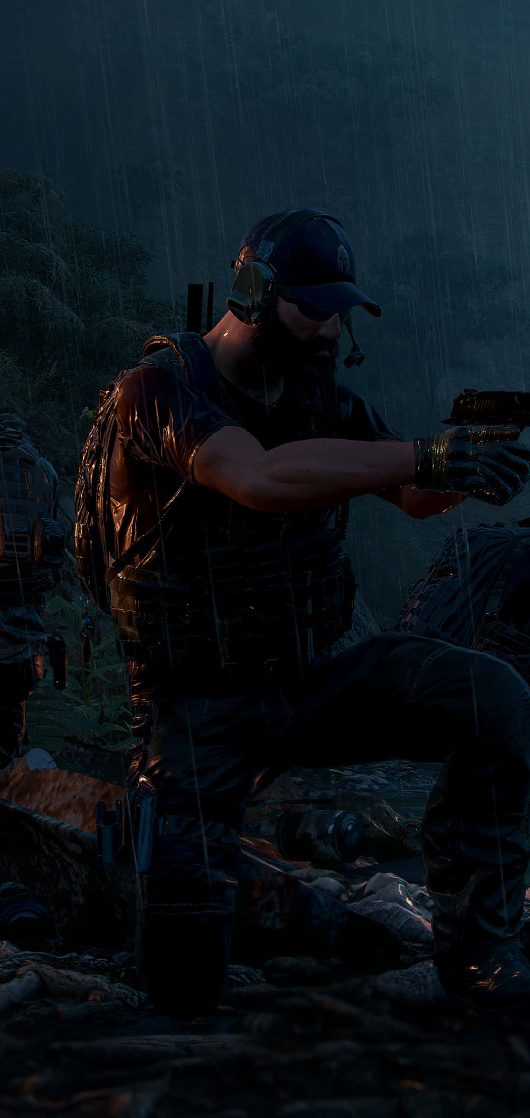 Nomad Handgun Video Game iPhone X Ghost Recon Wildlands Background Wallpaper