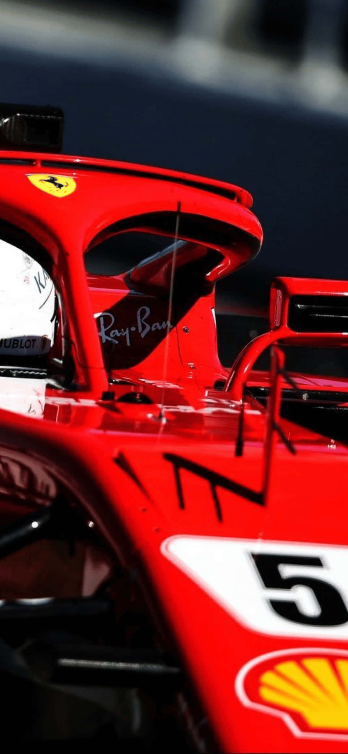 Number Five iPhone Xs F1 2018 Background Wallpaper