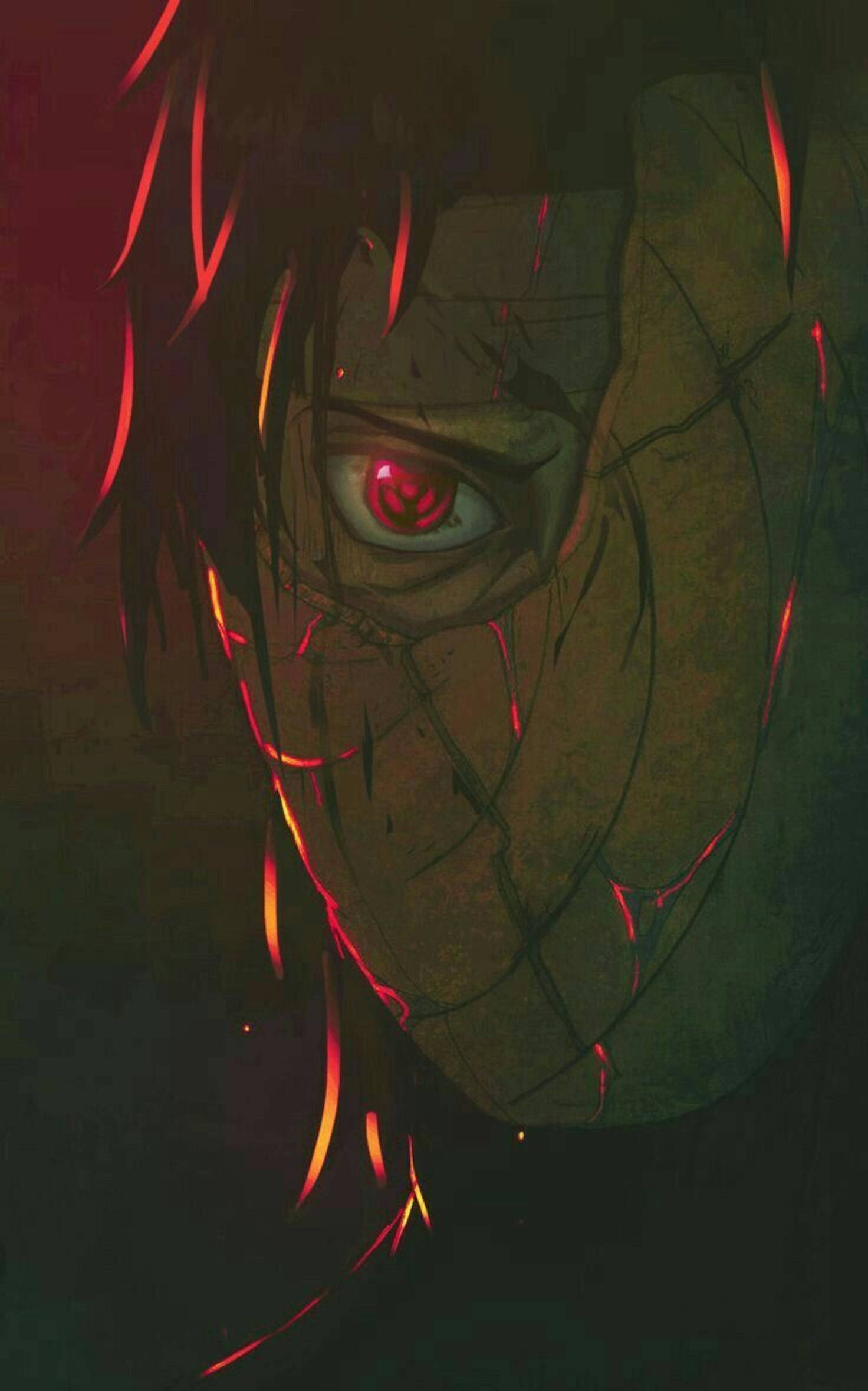 Obito Uchiha sa kanyang Shinobi Mask Wallpaper