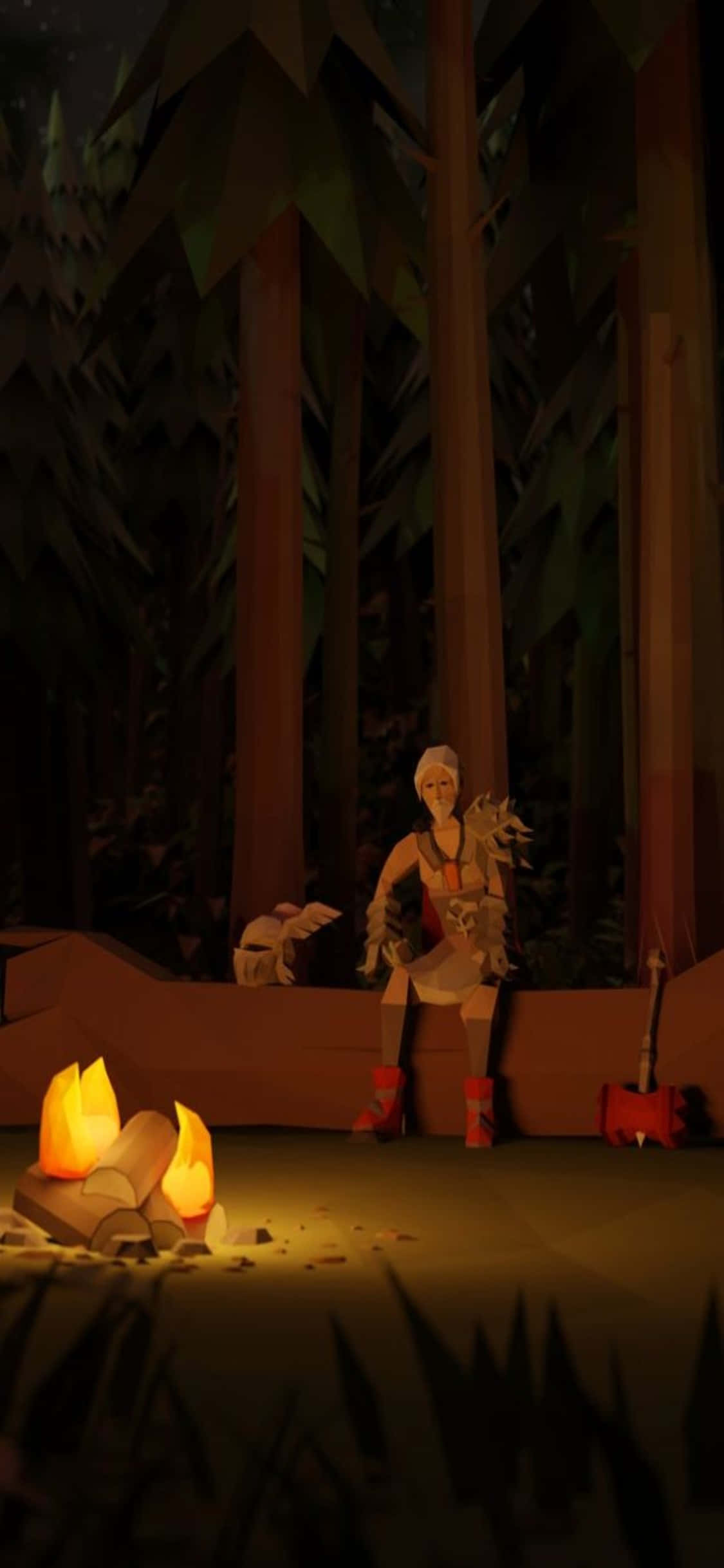 Old Man In iPhone X Runescape Oldschool Background Wallpaper