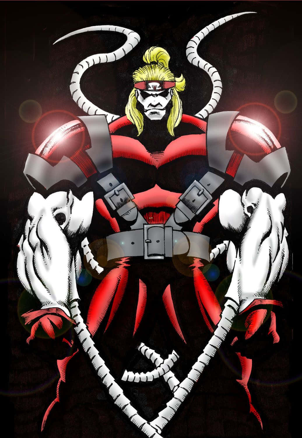 Omega Red - Ang nakamamatay na super-kontrabidang mula sa Marvel Comics Wallpaper