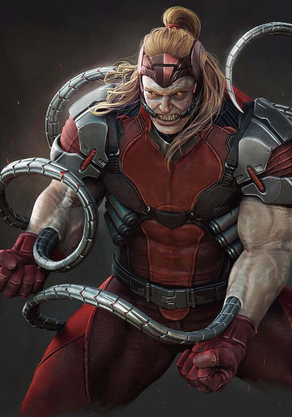 Omega Red na nagpapakawala ng kanyang nakamamatay na kapangyarihan Wallpaper