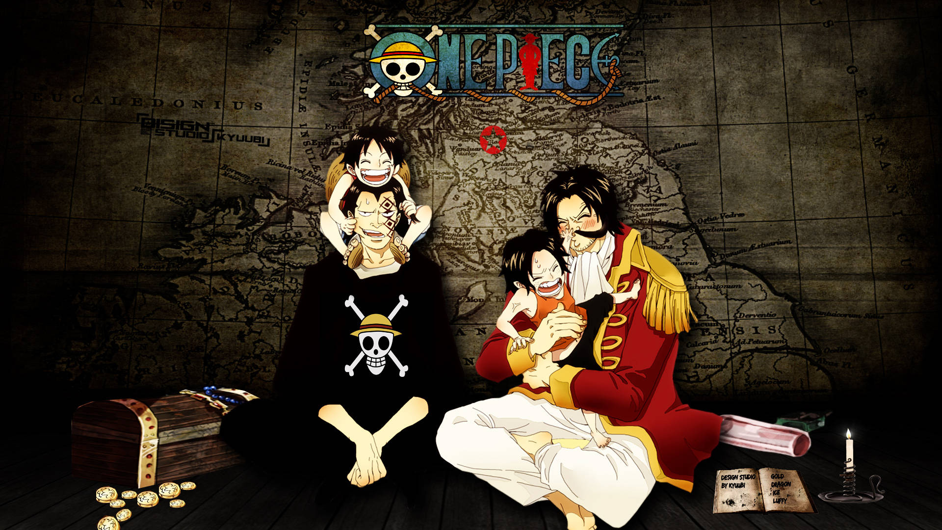 One Piece Desktop Dragon at Roger Wallpaper