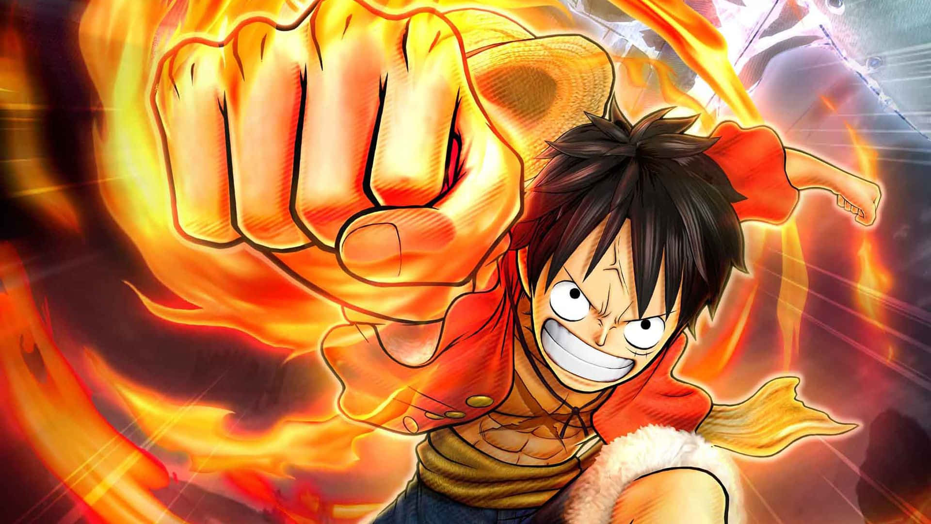 one piece - isang karakter na may kamao sa kanyang kamay Wallpaper