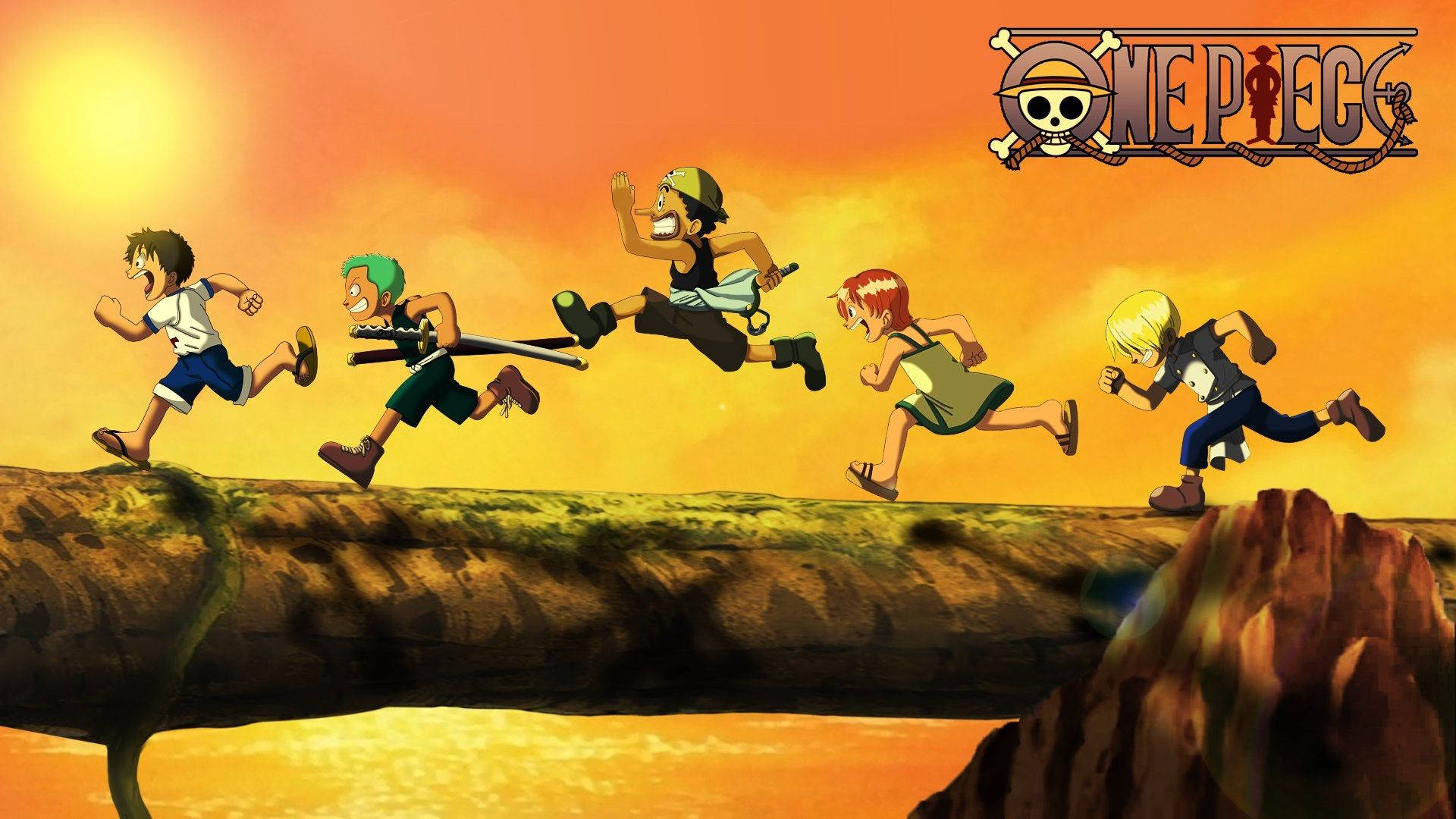 One Piece Live Naghahabulan ang mga Bata Wallpaper