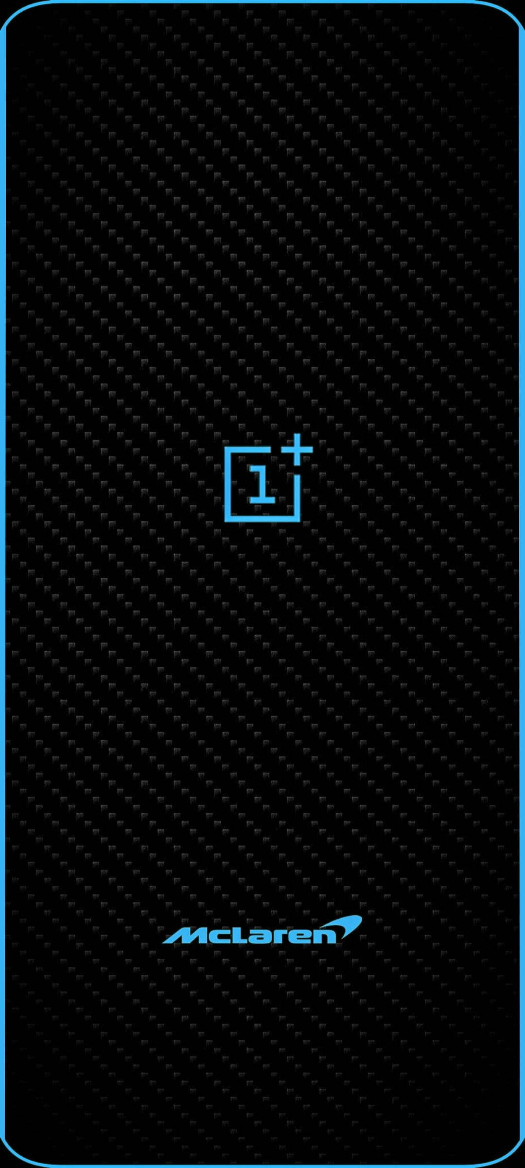 OnePlus Nord Blue Mclaren Wallpaper