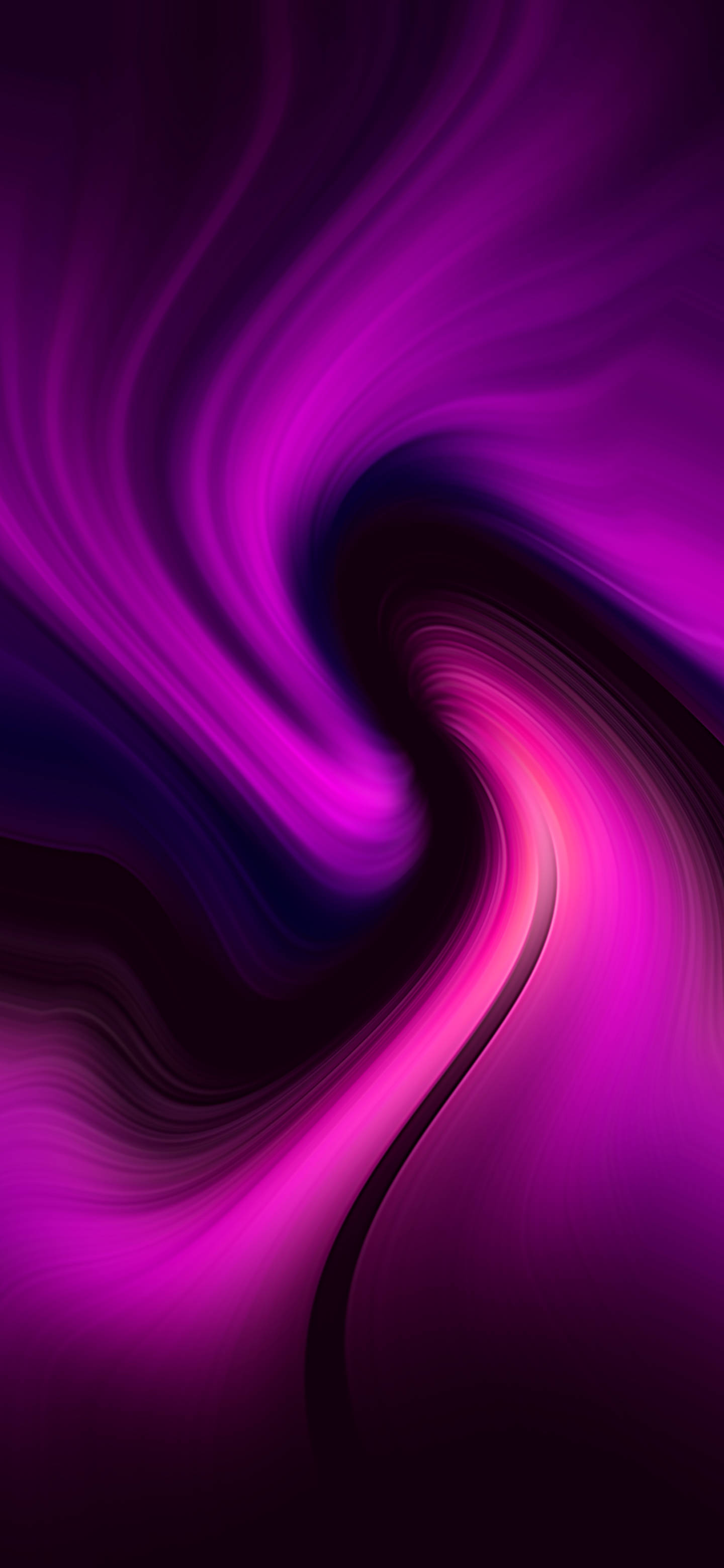 OnePlus Purple Whirlpool Wallpaper