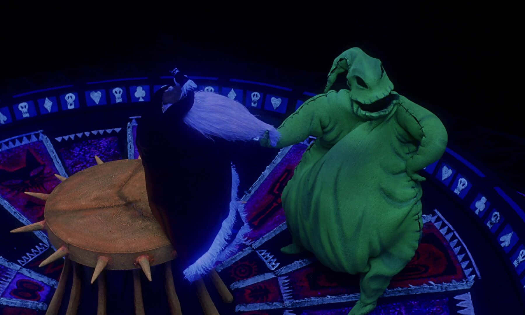Oogie Boogie na Kontrabida Wallpaper