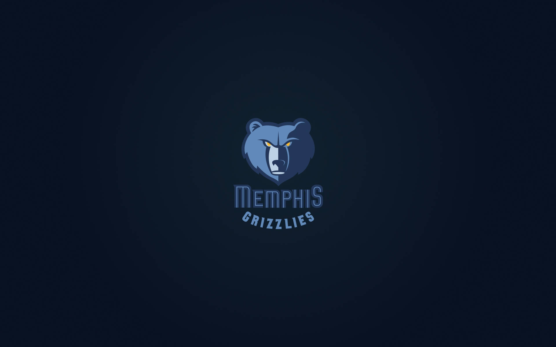 Opisyal na Logo ng Memphis Grizzlies Wallpaper