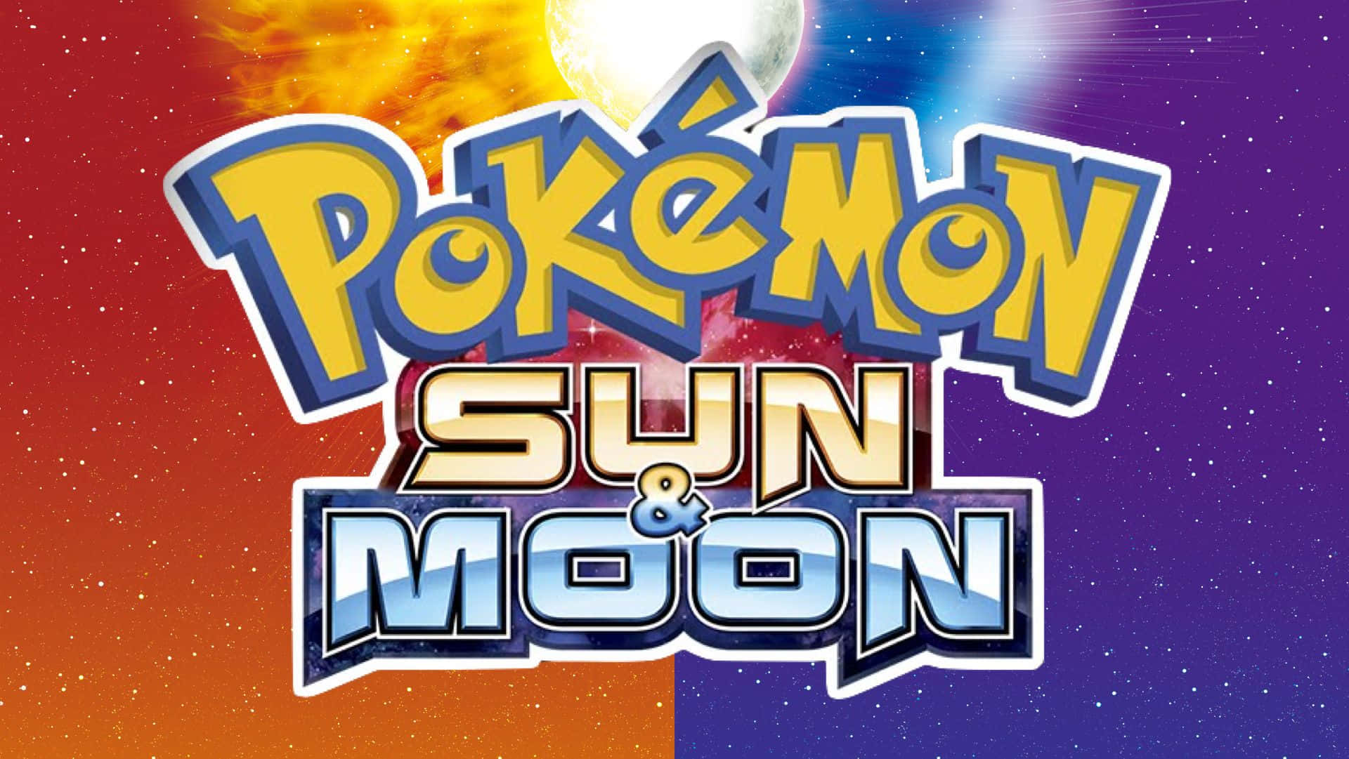 Orange at Purple na Pokemon Sun and Moon Wallpaper