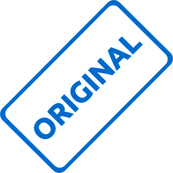 Orihinal na Blue Stamp Graphic Wallpaper