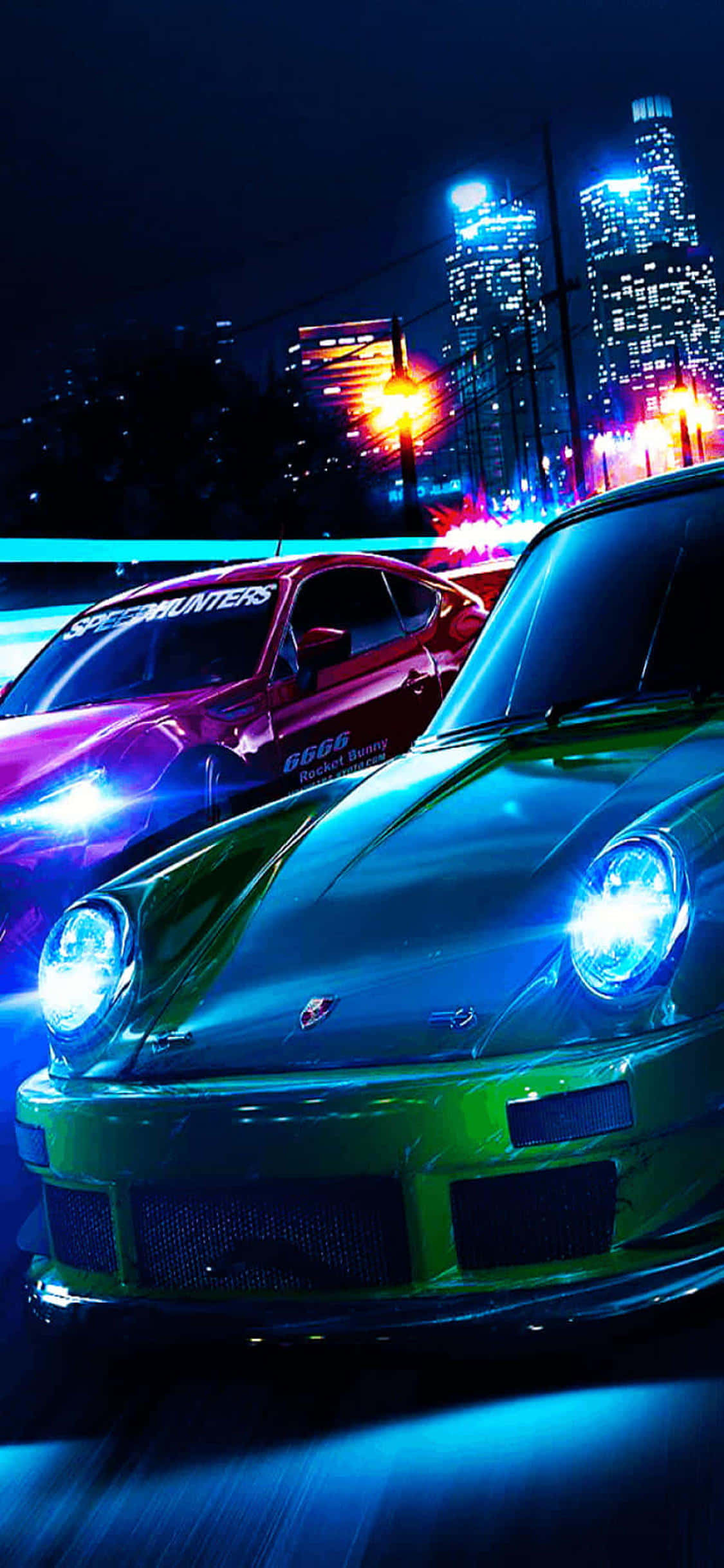 Pabilis ang makina at humanda na kumha sa matinding kompetisyon sa Need for Speed Heat Wallpaper