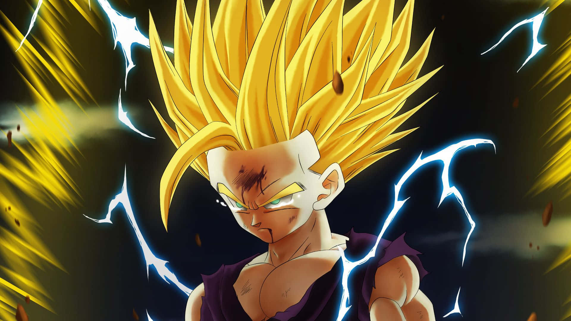 Pag-aaway nina Goku at Vegeta para sa Kontrol ng mga Dragon Ball Wallpaper