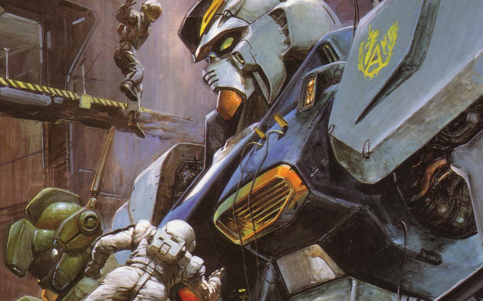 Pag-aayos ng Mobile Suit Gundam Wallpaper
