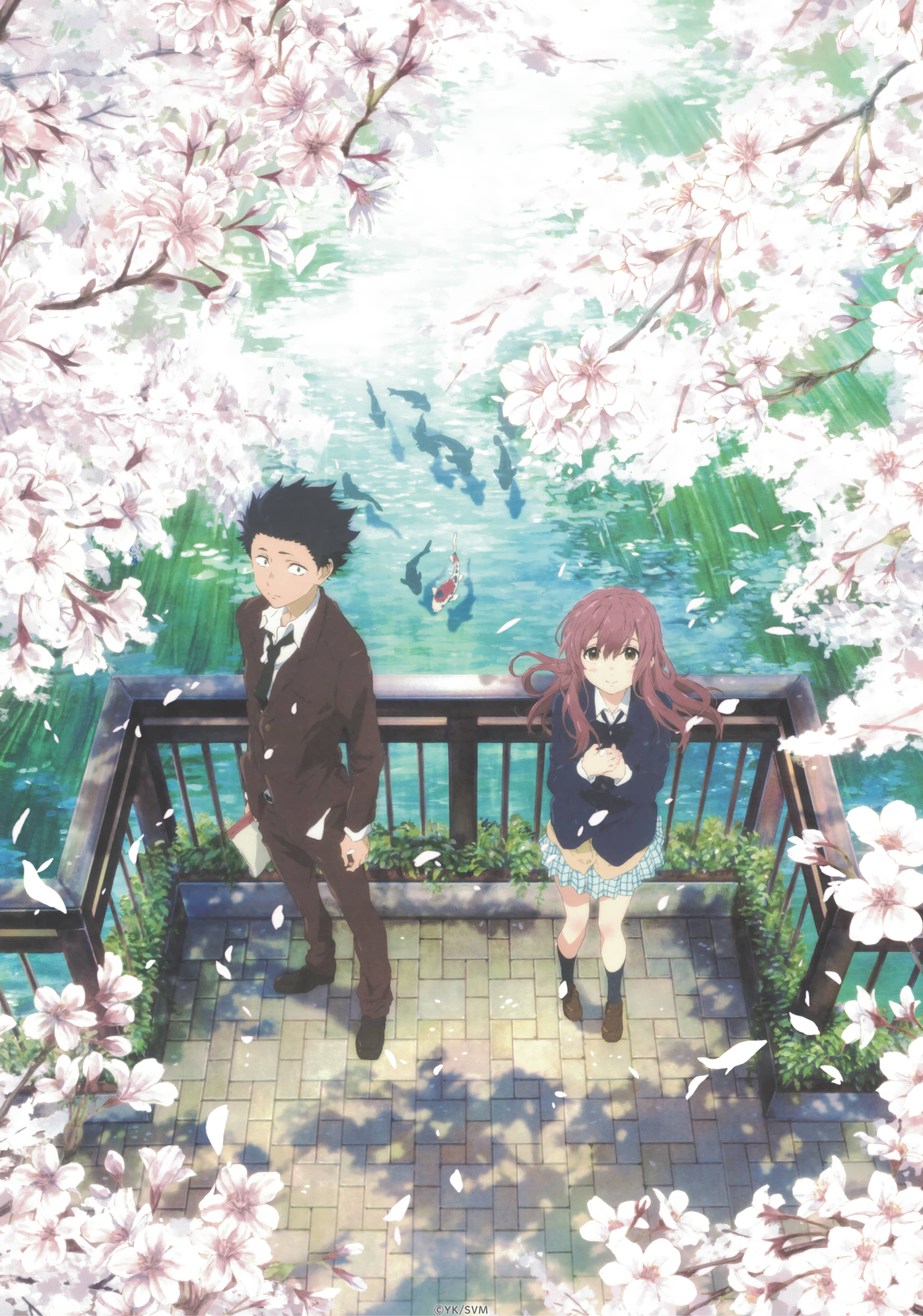 Pag-ibig at Paglago sa A Silent Voice Wallpaper