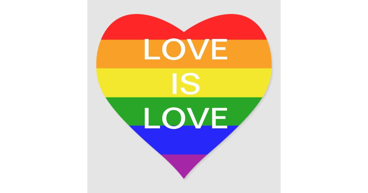 Pag-ibig ay Pag-ibig sa Pusong Pride Wallpaper