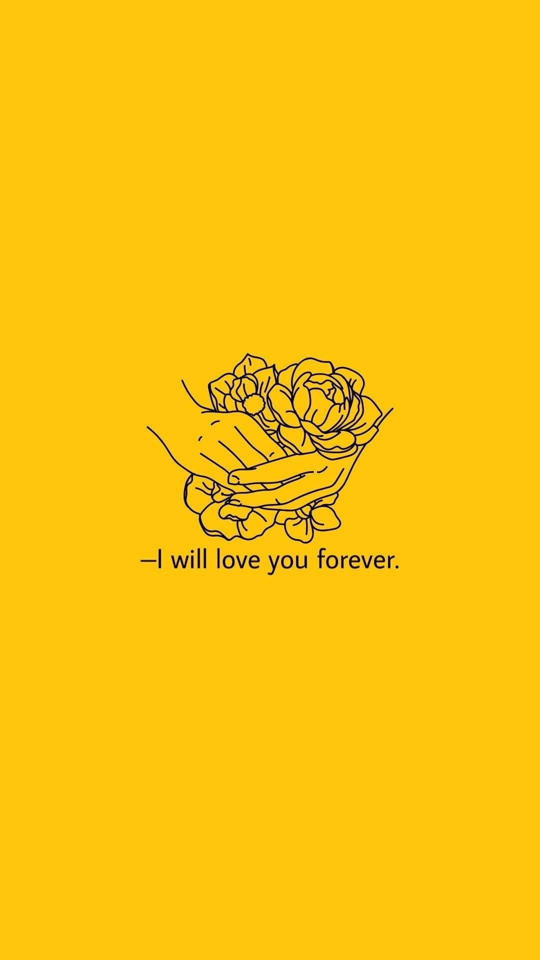 Pag-ibig na Walang Hanggan na Aesthetic Wallpaper