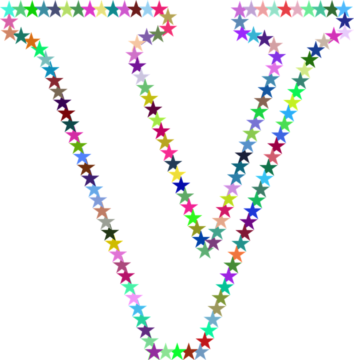 Pagbubuo ng Makukulay na Pattern ng Bituin Wallpaper