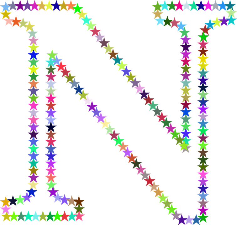 Pagbuo ng Makukulay na mga Pattern ng Bituin Wallpaper