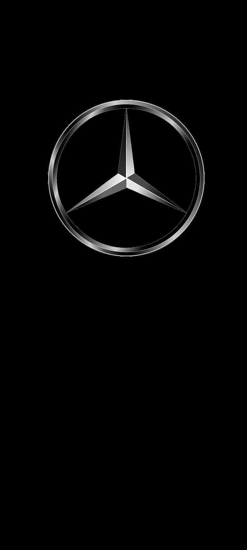Pagdadala ng Grand Luxury sa Susunod na Antas gamit ang iPhone X Mercedes Wallpaper